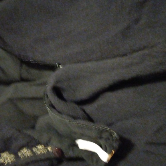 Free People Black and Gold Jumpsuit 2" Inseam - Picture 10 of 10